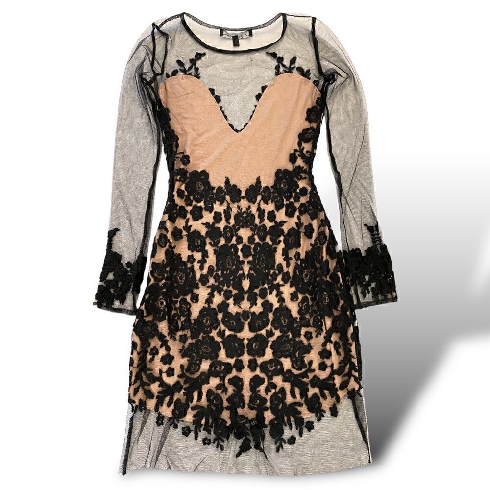FOR LOVE & LEMONS Lace & Mesh Dress |Size: XS| - Picture 13 of 13